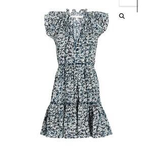 Veronica Beard Women's Veronica Beard Zee Dress Summer Off White / Navy Size 2‎